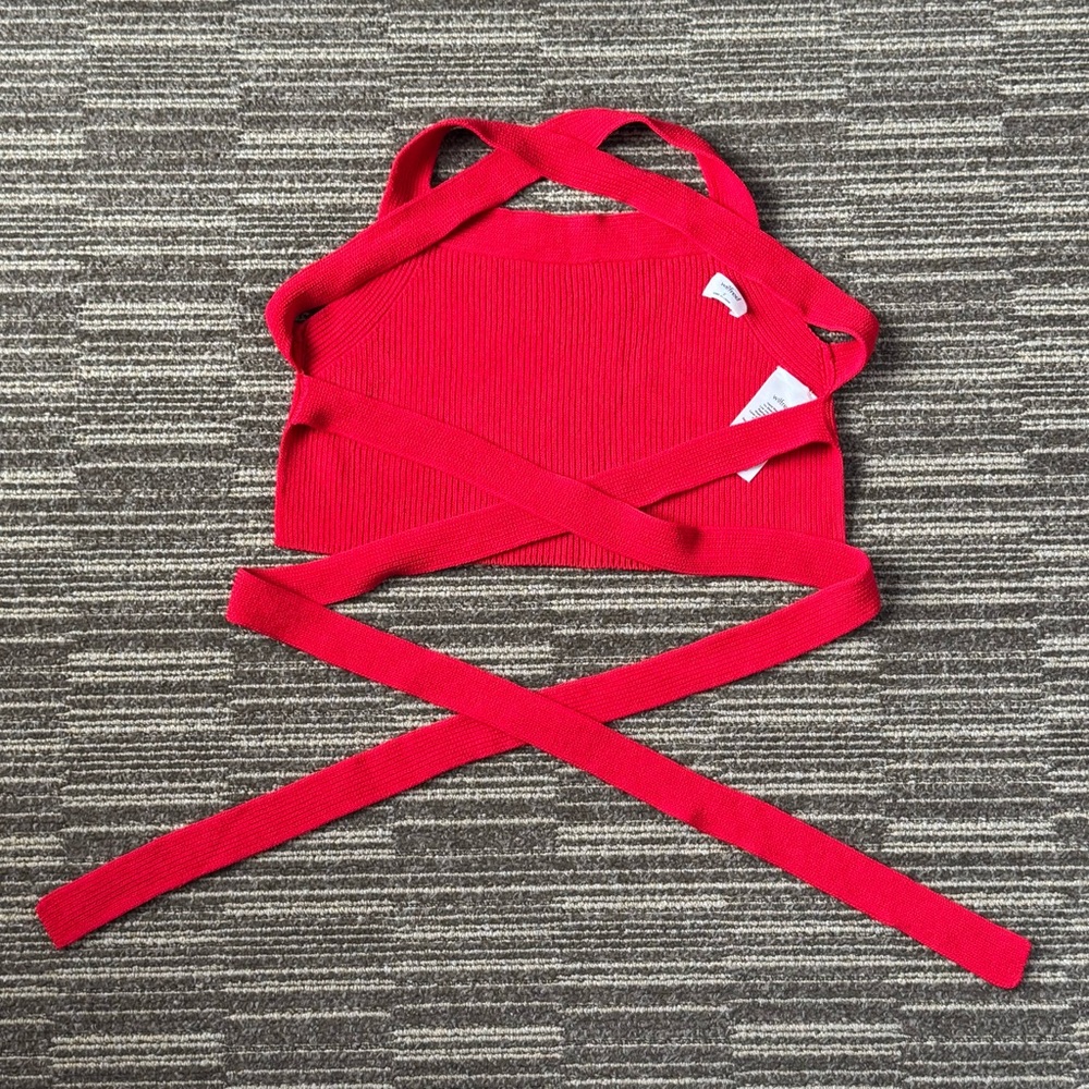 Sold
Wilfred Red Knit Top
